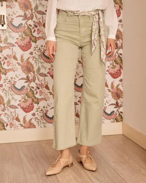 Ameline Flare Pantalon en denim