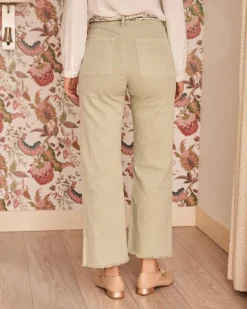 Ameline Flare Pantalon en denim
