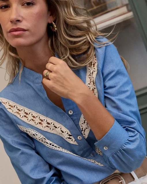 Anica Blouse brodée