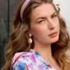 Bandeau Cinza rose