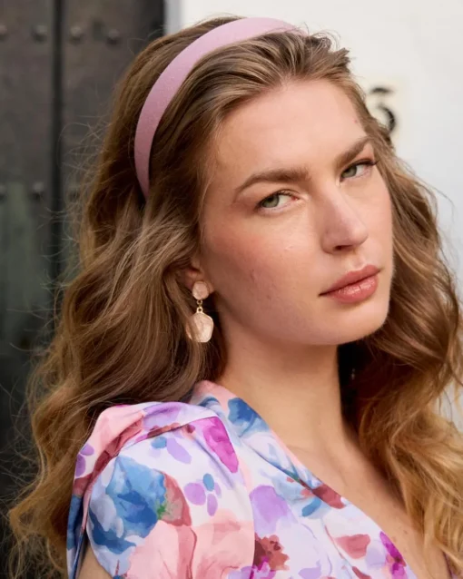 Bandeau Cinza rose
