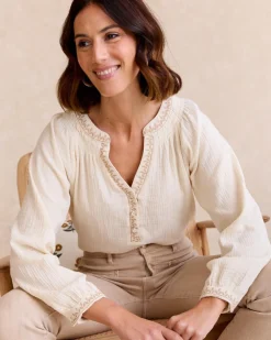 Berenice Neckline Blouse