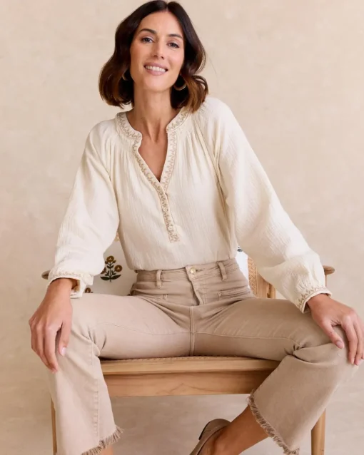 Berenice Neckline Blouse