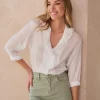 Blouse à col Isolde