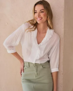 Blouse à col Isolde