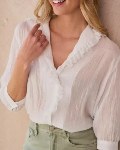 Blouse à col Isolde