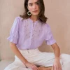 Blouse à volants Zelicia