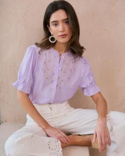 Blouse à volants Zelicia