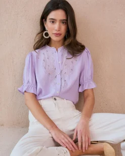 Blouse à volants Zelicia