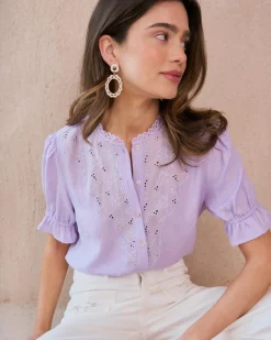Blouse à volants Zelicia