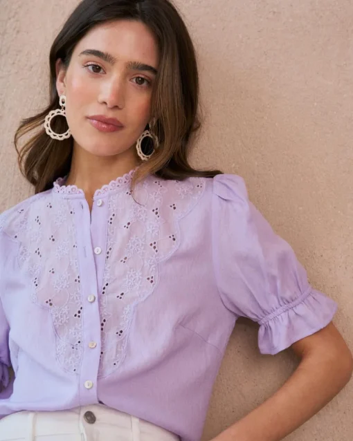 Blouse à volants Zelicia