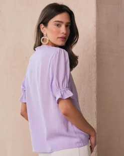 Blouse à volants Zelicia