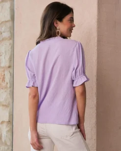 Blouse à volants Zelicia