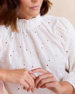 Blouse brodée Francesca