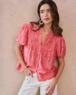 Blouse Broderie Niméa