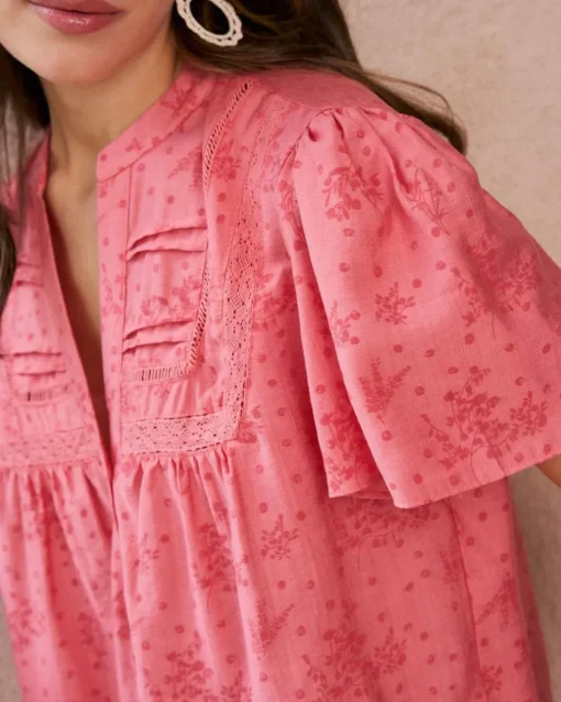 Blouse Broderie Niméa