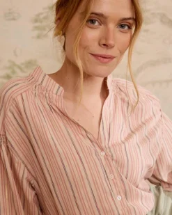 Blouse rayée Linda en lurex
