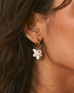 Boucle d’oreille étoile mer