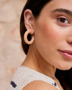 Boucles d’oreilles créoles Romy