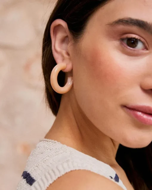Boucles d’oreilles créoles Romy