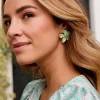 Boucles d’oreilles fleur de menthe