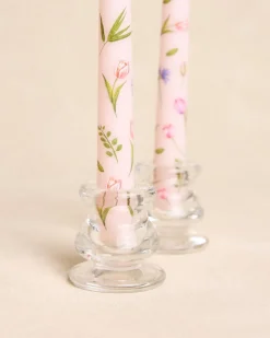 Bougeoir en verre Mimi