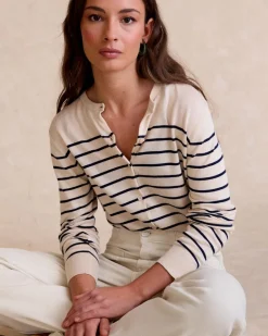 Cardigan rayé Dirunia