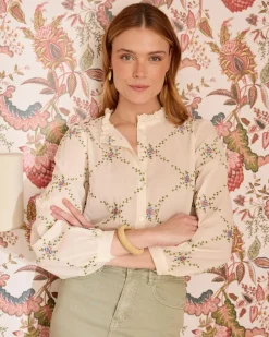 Chemise Perlina Flowers