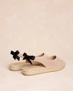 Espadrille à nœud Iris