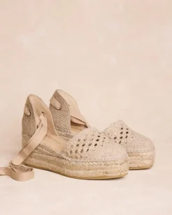 Espadrille compensée Elisabetta