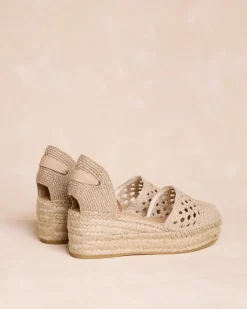 Espadrille compensée Elisabetta