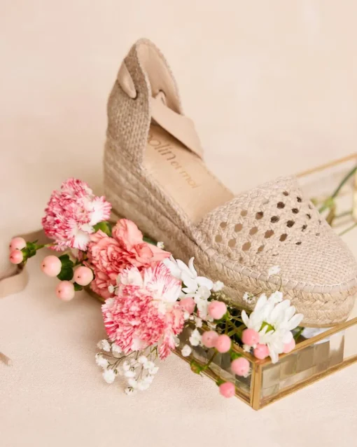 Espadrille compensée Elisabetta