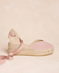 Espadrille cœur nude
