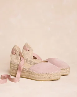 Espadrille cœur nude