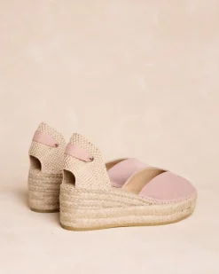 Espadrille cœur nude