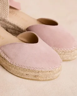 Espadrille cœur nude