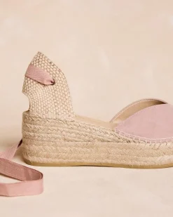 Espadrille cœur nude