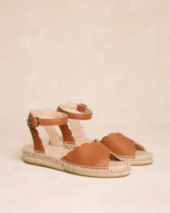 Espadrille en cuir Issota