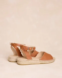 Espadrille en cuir Issota