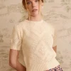 Haut court en maille milanaise