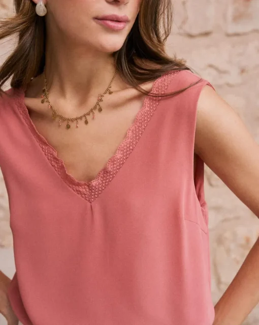 Haut en dentelle Jasira