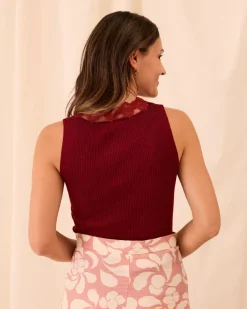 Haut en dentelle Mireya