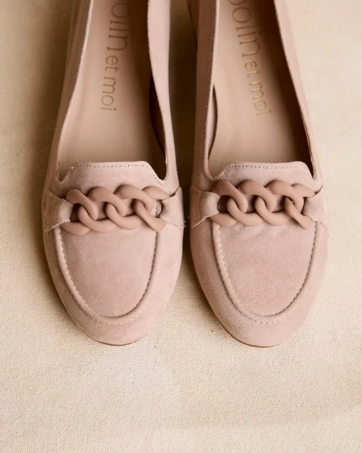 Mocassin à chaîne de sable