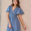 Naya Robe courte brodée