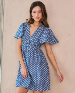 Naya Robe courte brodée