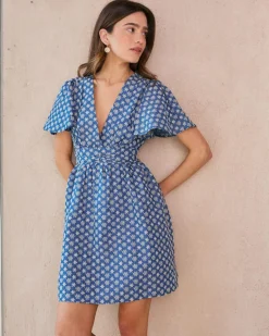 Naya Robe courte brodée