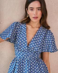 Naya Robe courte brodée