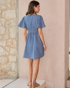 Naya Robe courte brodée