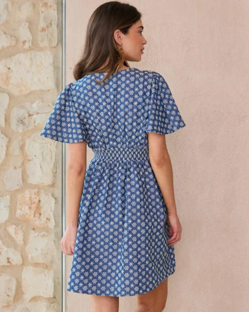 Naya Robe courte brodée