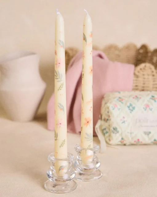 Pack de bougies fleur Fiorenza